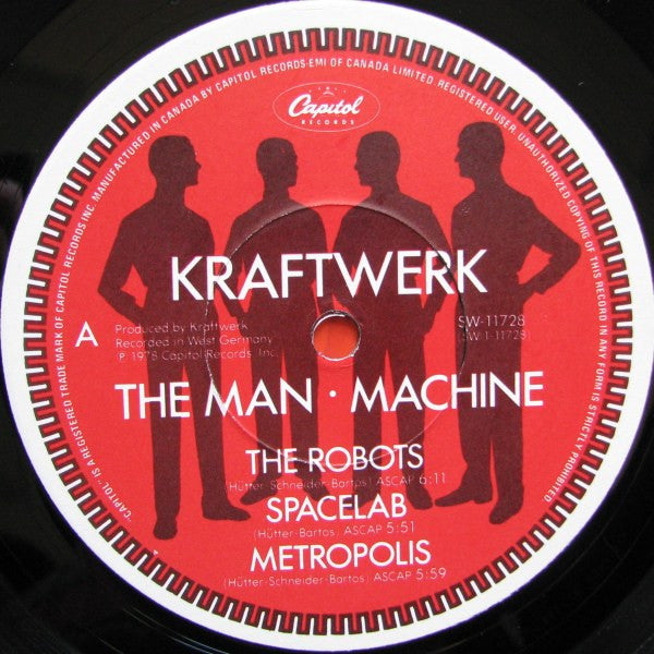 Kraftwerk : The Man · Machine (LP, Album)