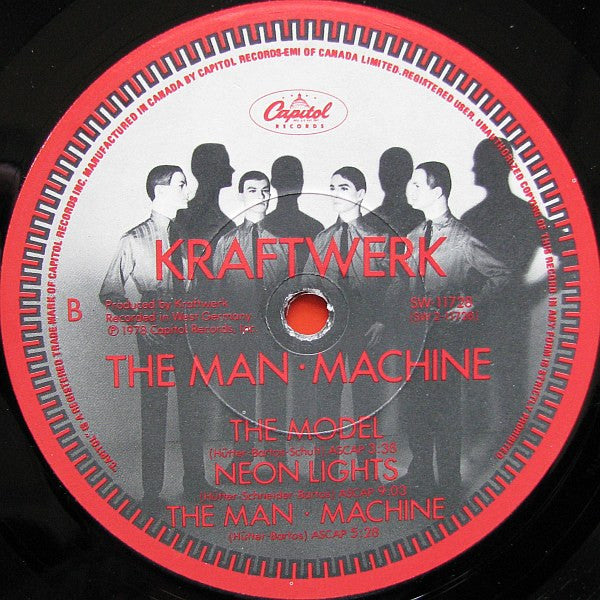 Kraftwerk : The Man · Machine (LP, Album)