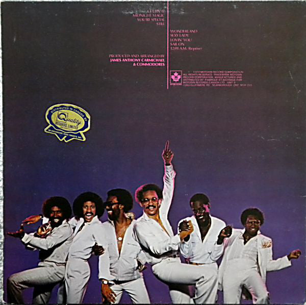 Commodores : Midnight Magic (LP, Album, RE)