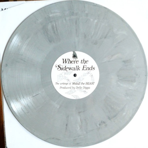 Midaz & Delle Digga : Where The Sidewalk Ends (LP, Album, Ltd, Num, Con)