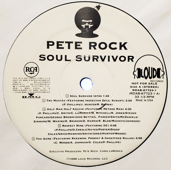 Pete Rock : Soul Survivor (2xLP, Album, Promo, Cle)