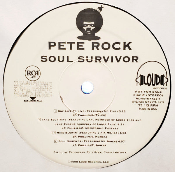 Pete Rock : Soul Survivor (2xLP, Album, Promo, Cle)