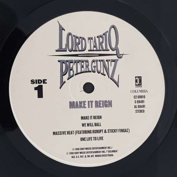 Lord Tariq & Peter Gunz : Make It Reign (2xLP, Album)