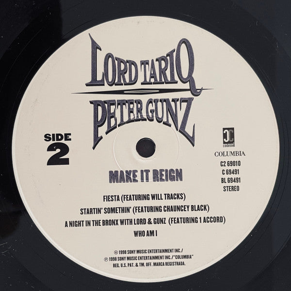 Lord Tariq & Peter Gunz : Make It Reign (2xLP, Album)