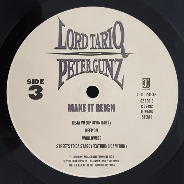 Lord Tariq & Peter Gunz : Make It Reign (2xLP, Album)