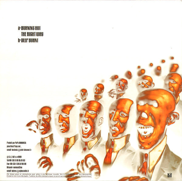 Pépé Bradock & The Grand Brûlé's Choir : Burning (12")