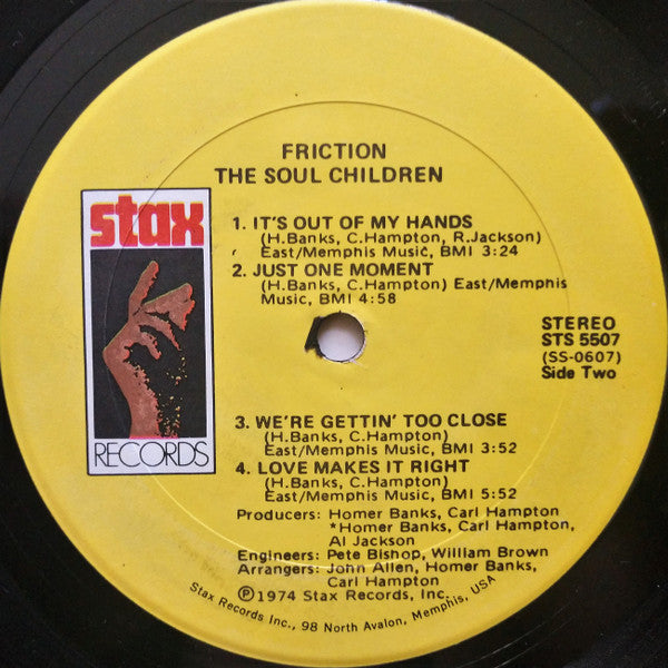 Soul Children : Friction (LP, Album)