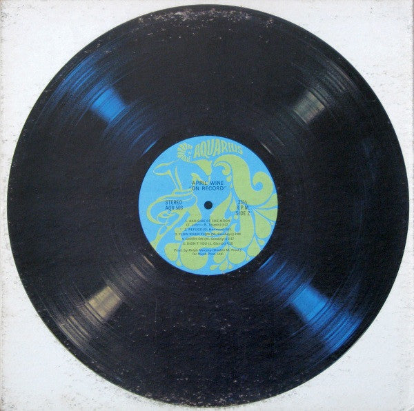 April Wine : On Record (LP, Album, Gat)