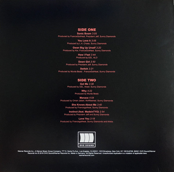 Roy Woods : Waking At Dawn (Expanded) (LP, Album, Red)