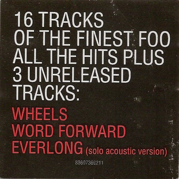 Foo Fighters : Greatest Hits (2xLP, Comp)