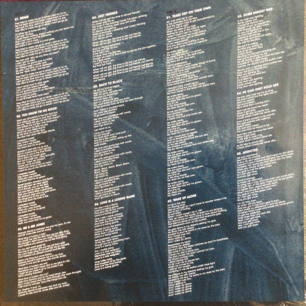 Amy Winehouse : Back To Black (LP, Album, Pic, RE)