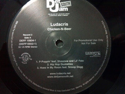 Ludacris : Chicken-N-Beer (2xLP, Album, Promo, Cle)