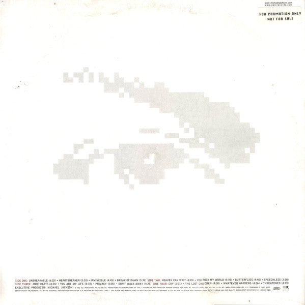 Michael Jackson : Invincible (2xLP, Album)