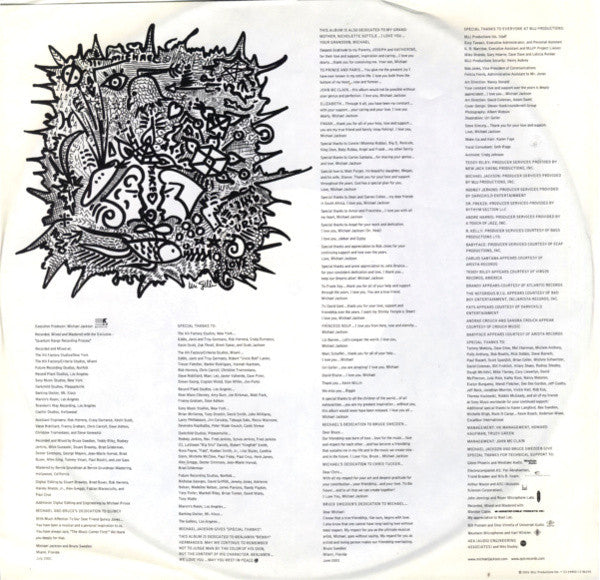 Michael Jackson : Invincible (2xLP, Album)