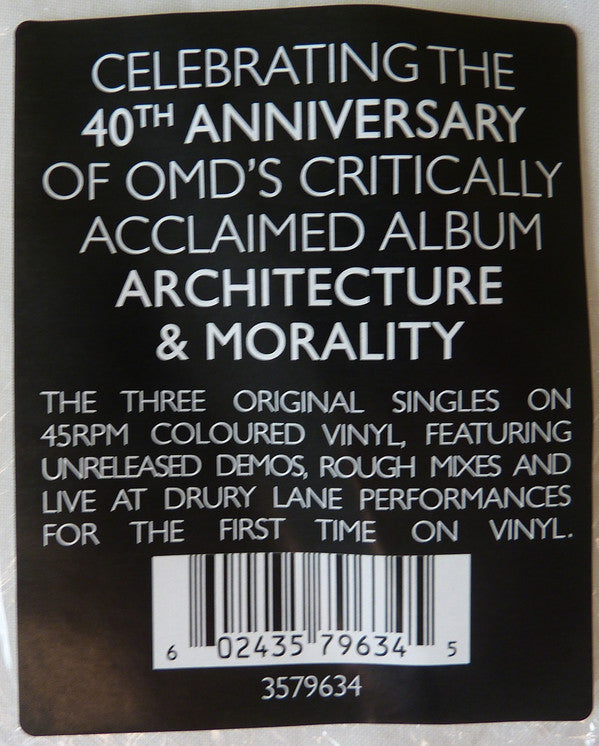Orchestral Manoeuvres In The Dark : Architecture & Morality (The Singles) (12", Bur + 12", Red + 12", Pur + Comp, Ltd, RM)