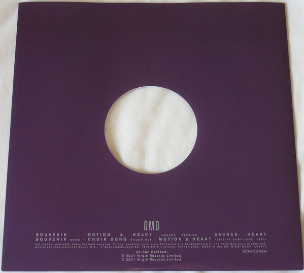 Orchestral Manoeuvres In The Dark : Architecture & Morality (The Singles) (12", Bur + 12", Red + 12", Pur + Comp, Ltd, RM)