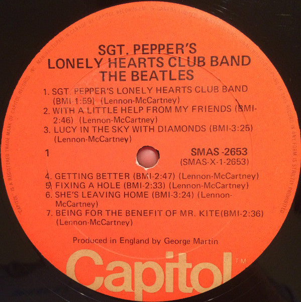 The Beatles : Sgt. Pepper's Lonely Hearts Club Band (LP, Album, RE, Gat)