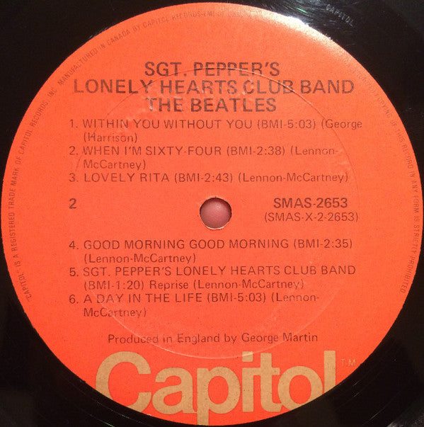 The Beatles : Sgt. Pepper's Lonely Hearts Club Band (LP, Album, RE, Gat)