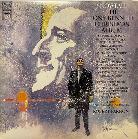 Tony Bennett : Snowfall (The Tony Bennett Christmas Album) (LP, Album, RE, RM)
