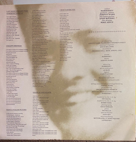 The Smiths : Strangeways, Here We Come (LP, Album)