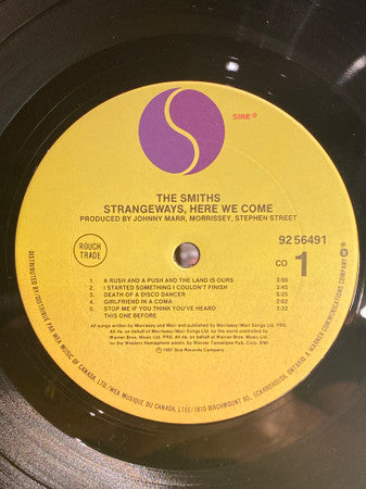 The Smiths : Strangeways, Here We Come (LP, Album)