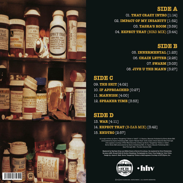 Mannish : Audio Sedative (2xLP, Album, Ltd, RE, Gat)