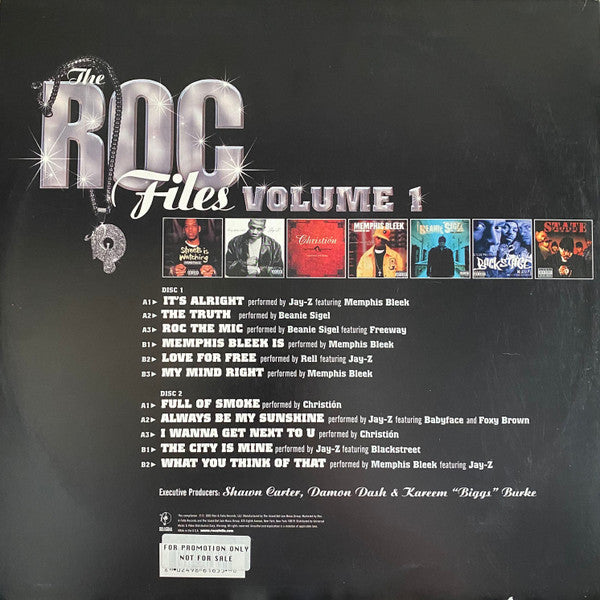 Various : Roc-A-Fella Records Presents The Roc Files Vol. 1 (2xLP, Comp, Promo)