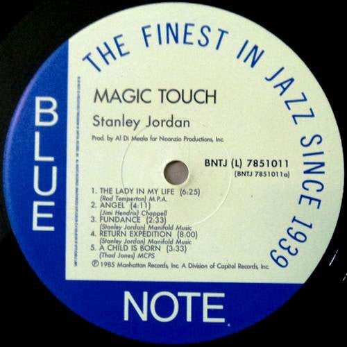 Stanley Jordan : Magic Touch (LP, Album)