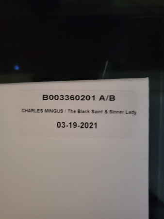 Charles Mingus : The Black Saint And The Sinner Lady (LP, Album, RE, TP)