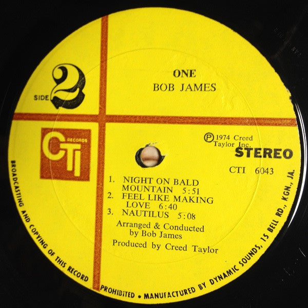 Bob James : One (LP, Album)
