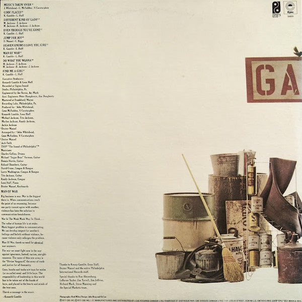 The Jacksons : Goin' Places (LP, Album, Gat)