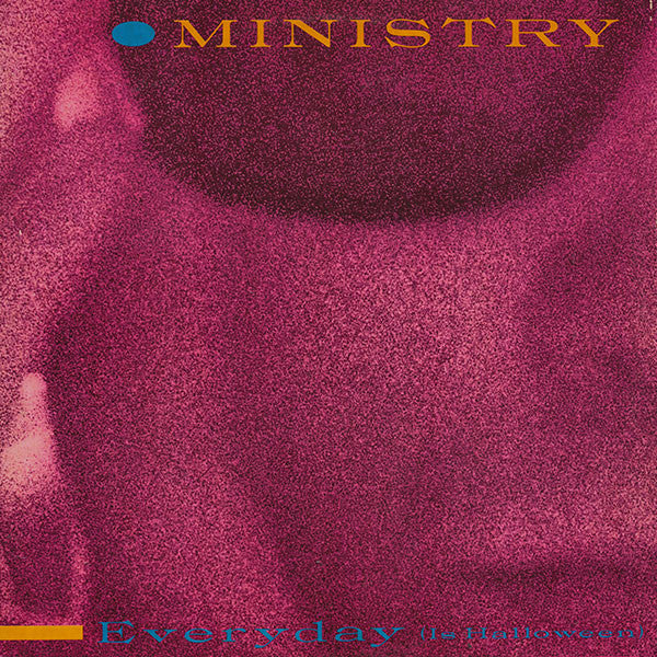 Ministry : All Day / Everyday (Is Halloween) (12", Single, Red)