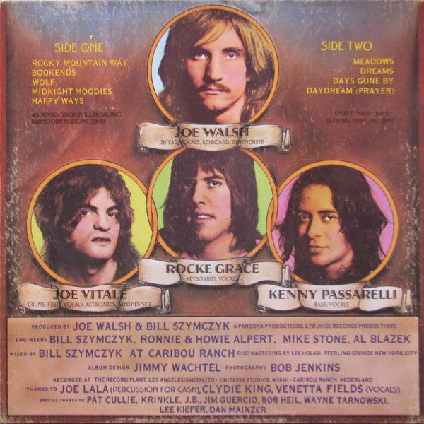 Joe Walsh : The Smoker You Drink, The Player You Get (LP, Album)