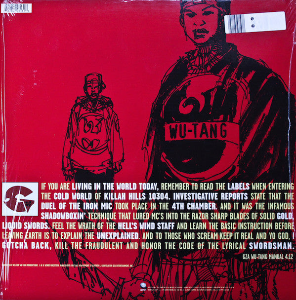 The Genius / GZA : Liquid Swords (2xLP, Album)