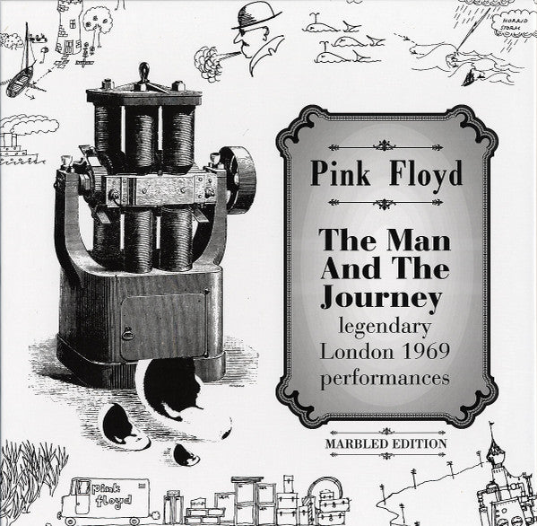 Pink Floyd : The Man And The Journey - Legendary London 1969 Performances (5xLP, Gre + Box, Ltd, Unofficial)