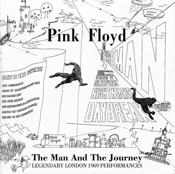 Pink Floyd : The Man And The Journey - Legendary London 1969 Performances (5xLP, Gre + Box, Ltd, Unofficial)