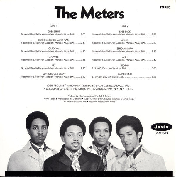 The Meters : The Meters (LP, Album, RE, 140)