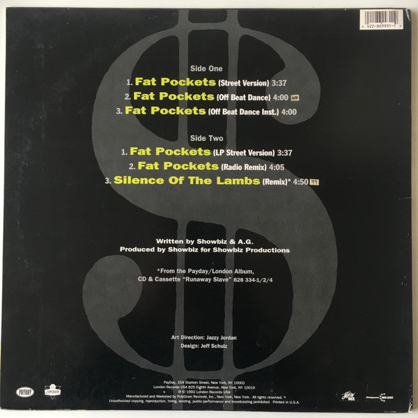 Showbiz & A.G. : Fat Pockets (12")