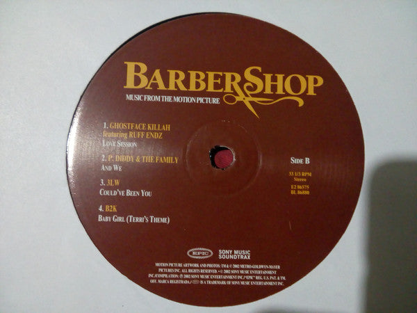 Various : Barbershop (Music From The Motion Picture) (2xLP, Comp)