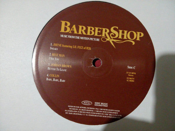 Various : Barbershop (Music From The Motion Picture) (2xLP, Comp)