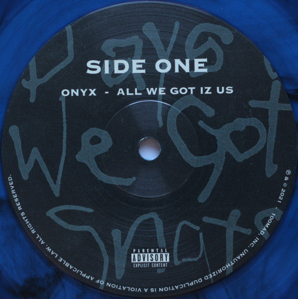 Onyx : All We Got Iz Us (LP, Album, Ltd, Num, RE, Blu)