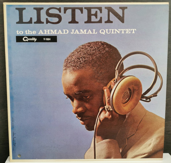 The Ahmad Jamal Quintet : Listen to the Ahmad Jamal Quintet (LP, Album, Mono)