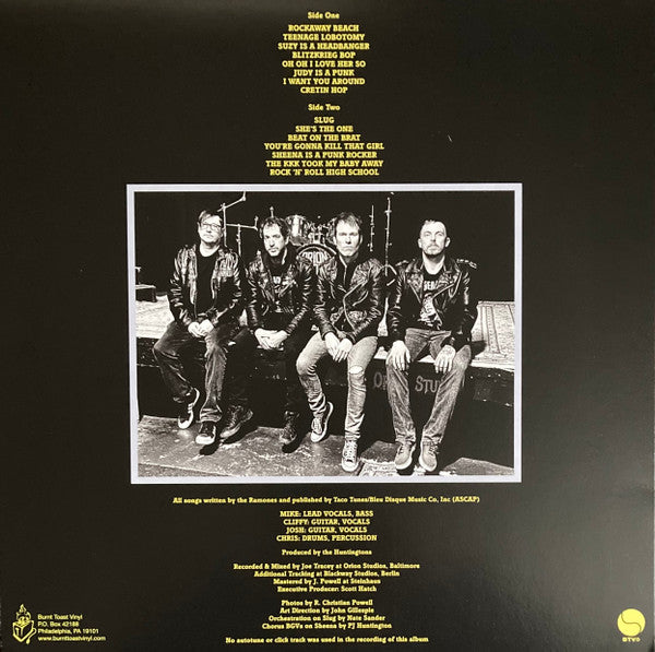 Huntingtons : Back To Ramonia (LP, Album, Pin)