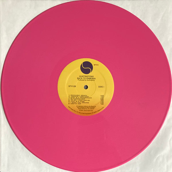 Huntingtons : Back To Ramonia (LP, Album, Pin)