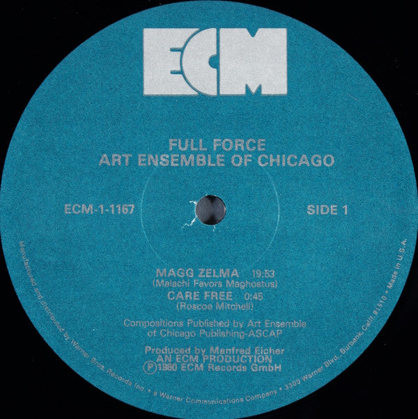The Art Ensemble Of Chicago : Full Force (LP, Album)