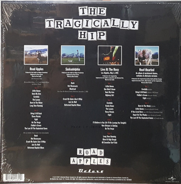 The Tragically Hip : Road Apples (30th Anniversary Deluxe Vinyl Edition) (LP, Album, RE, RM + 12", EP, RE + 2xLP, Album + LP)
