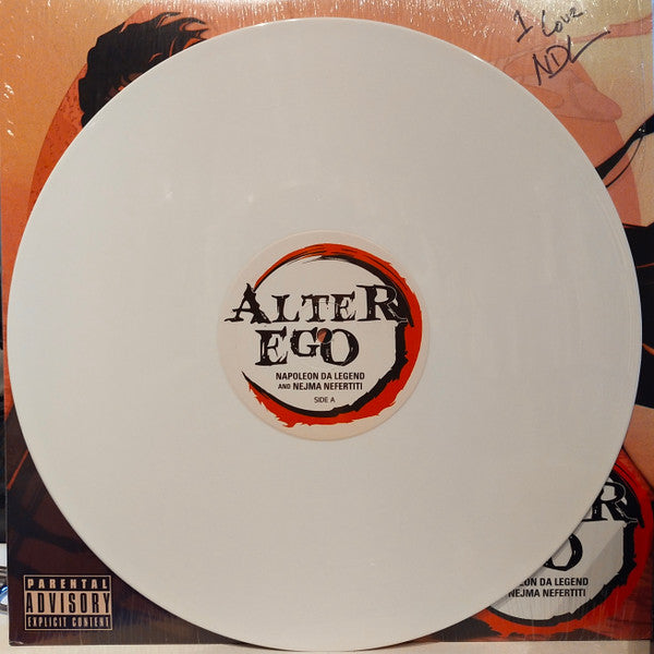 Napoléon Da Legend And Nejma Nefertiti : Alter Ego (LP, Album, Ltd, Whi)