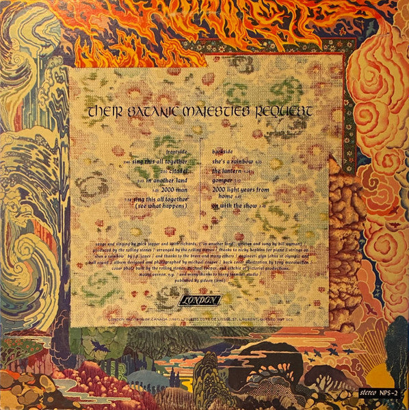 The Rolling Stones : Their Satanic Majesties Request (LP, Album, RE, Gat)