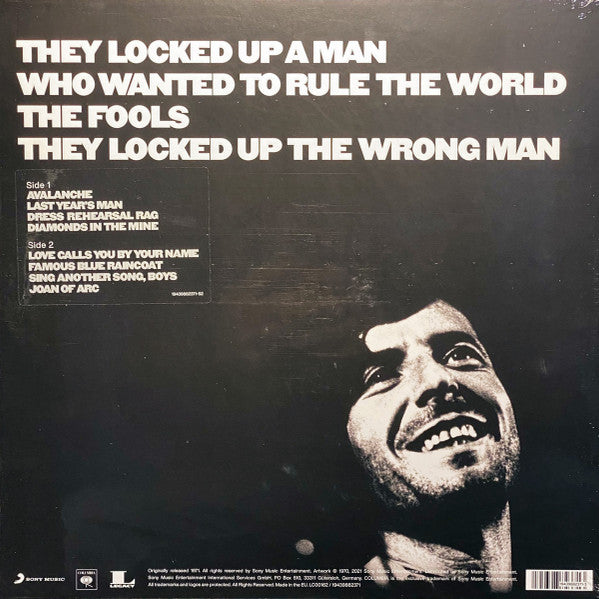 Leonard Cohen : Songs Of Love And Hate (LP, Album, RE, Whi)