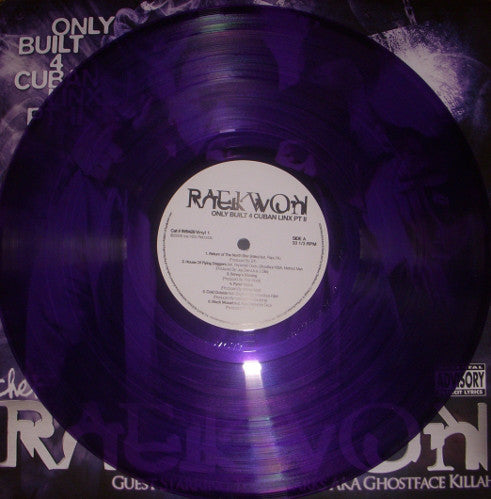 Raekwon : Only Built 4 Cuban Linx... Pt. II (2xLP, Album, Ltd, Pur)